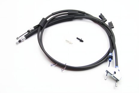 Трос заднього ручного гальма Focus II/Focus C-MAX 04- (диск) (1816/1700+1860/1745), GOODREM (RM4148)