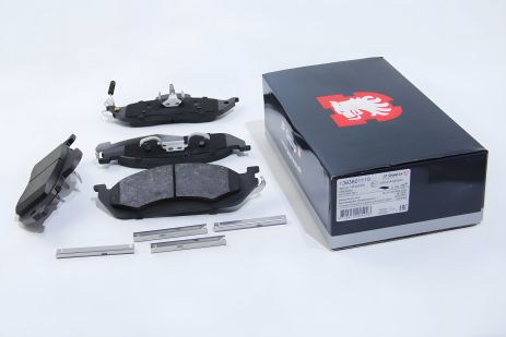 Передние тормозные колодки для MB M-Class (W163) 98-05, JP Group (1363601110)