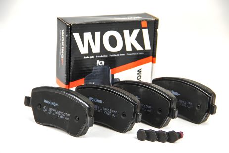 Передні гальмівні колодки Suzuki Swift 05- (TRW), WOKING (P887311)