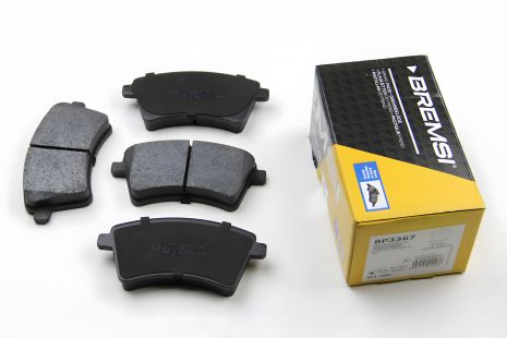 Передние тормозные колодки Kangoo 08- (R15/R16), Bremsi (BP3367)