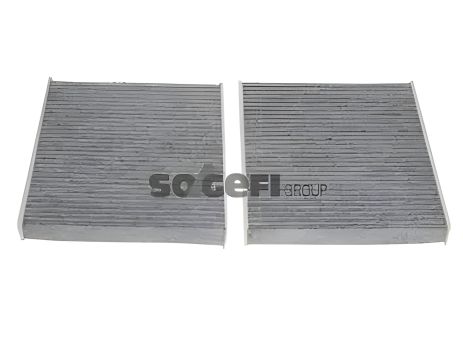 Фильтр салона BMW 5 (F10)/7 (F01) 2.0-6.0 08- (угольный) комплект 2 шт., PURFLUX (AHC3362)