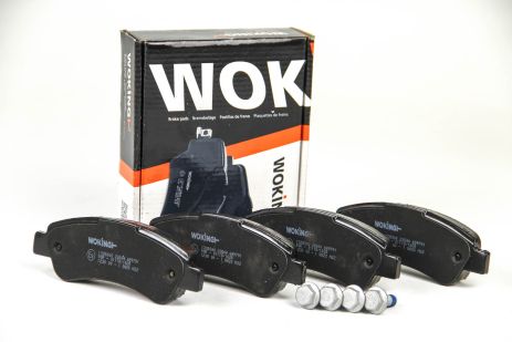Гальмівні колодки Boxer/Ducato/Jumper (06-21), WOKING (P1338300)