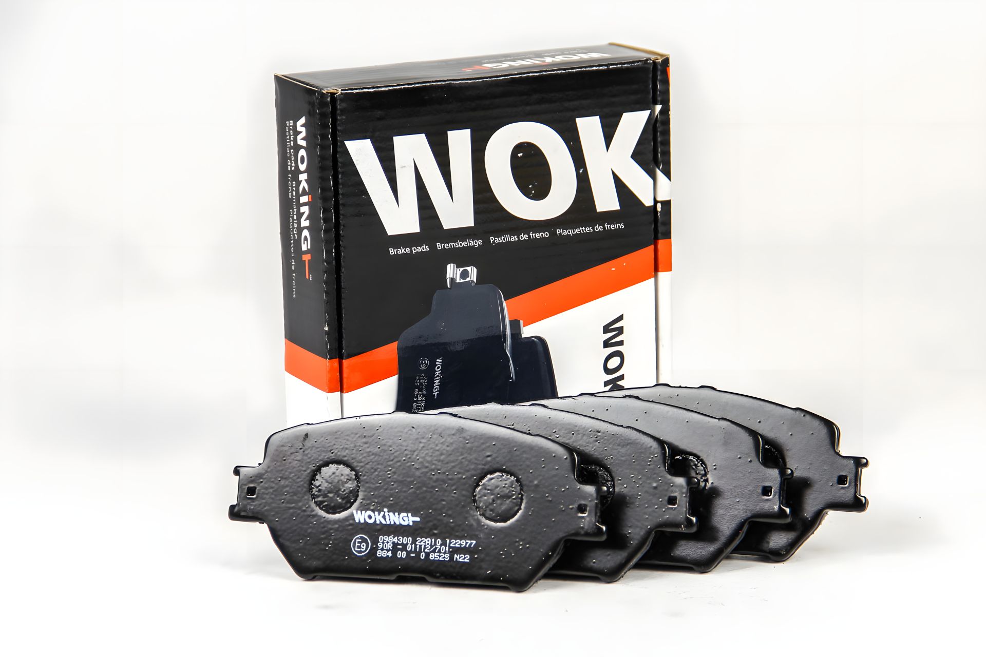 Передні гальмівні колодки WOKING (P984300) Toyota Camry 96-06 (akebono) Передні гальмівні колодки WOKING (P984300) Toyota Camry 96-06 (akebono)