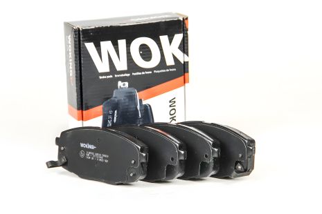 Передние тормозные колодки для KIA CARENS/CERATO 1.6-2.0 00-, WOKING (P1138302)
