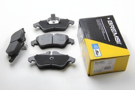 Тормозные колодки переднего Sprinter/LT 96-06/Vito 96-99 (ATE), Bremsi (BP2687)