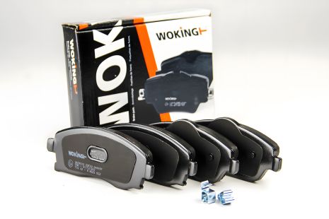 Передние тормозные колодки WOKING для Combo/Meriva 00-12 (P674312) Передние тормозные колодки WOKING для Combo/Meriva 00-12 (P674312)