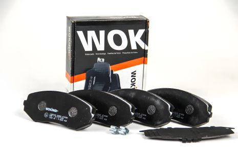 Передні гальмівні колодки для Suzuki Grand Vitara 05-15 (tociko), WOKING (P1325302)
