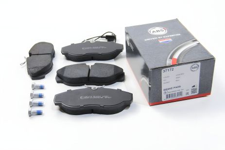 Передние тормозные колодки для Ducato/Boxer 94-02, ABS (37172) Передние тормозные колодки для Ducato/Boxer 94-02, ABS (37172)