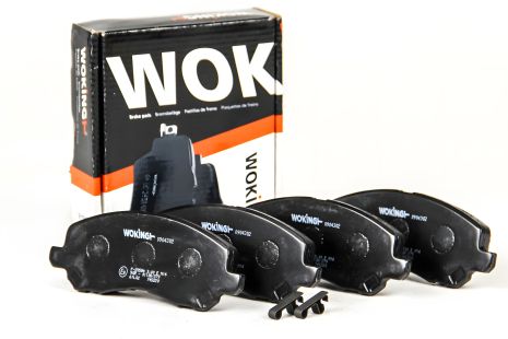 Гальмівні колодки lancer viii/grandis/peugeot 4008 WOKING (P904302)