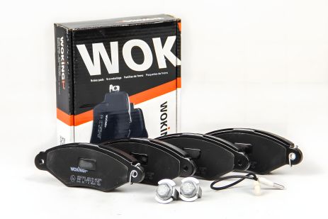 Колодки передні гальмівні Renault KANGOO (KC0) (1998 - 2008), WOKING (P743301) FrontBreak