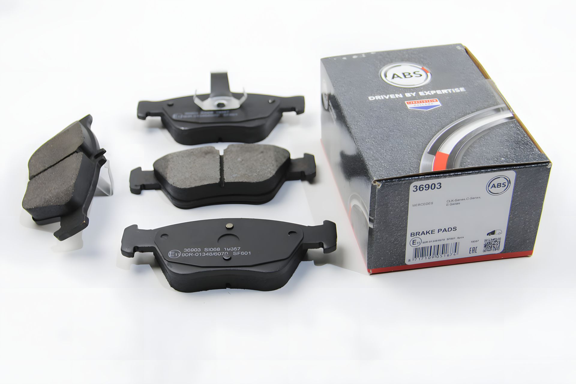 Передні гальмівні колодки MB W202/210 (ATE), A.B.S. (36903) Передні гальмівні колодки MB W202/210 (ATE), A.B.S. (36903)