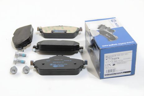 Гальмівні колодки передні MERCEDES C W205 13- E W213 16-, HELLA PAGID (8DB355021551)