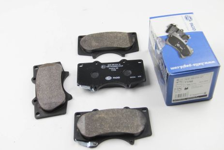 Колодки передні гальмівні MITSUBISHI PAJERO/TOYOTA FJ CRUISER/LAND CRUISER 2.7-4.7 01-, HELLA PAGID (8DB355014