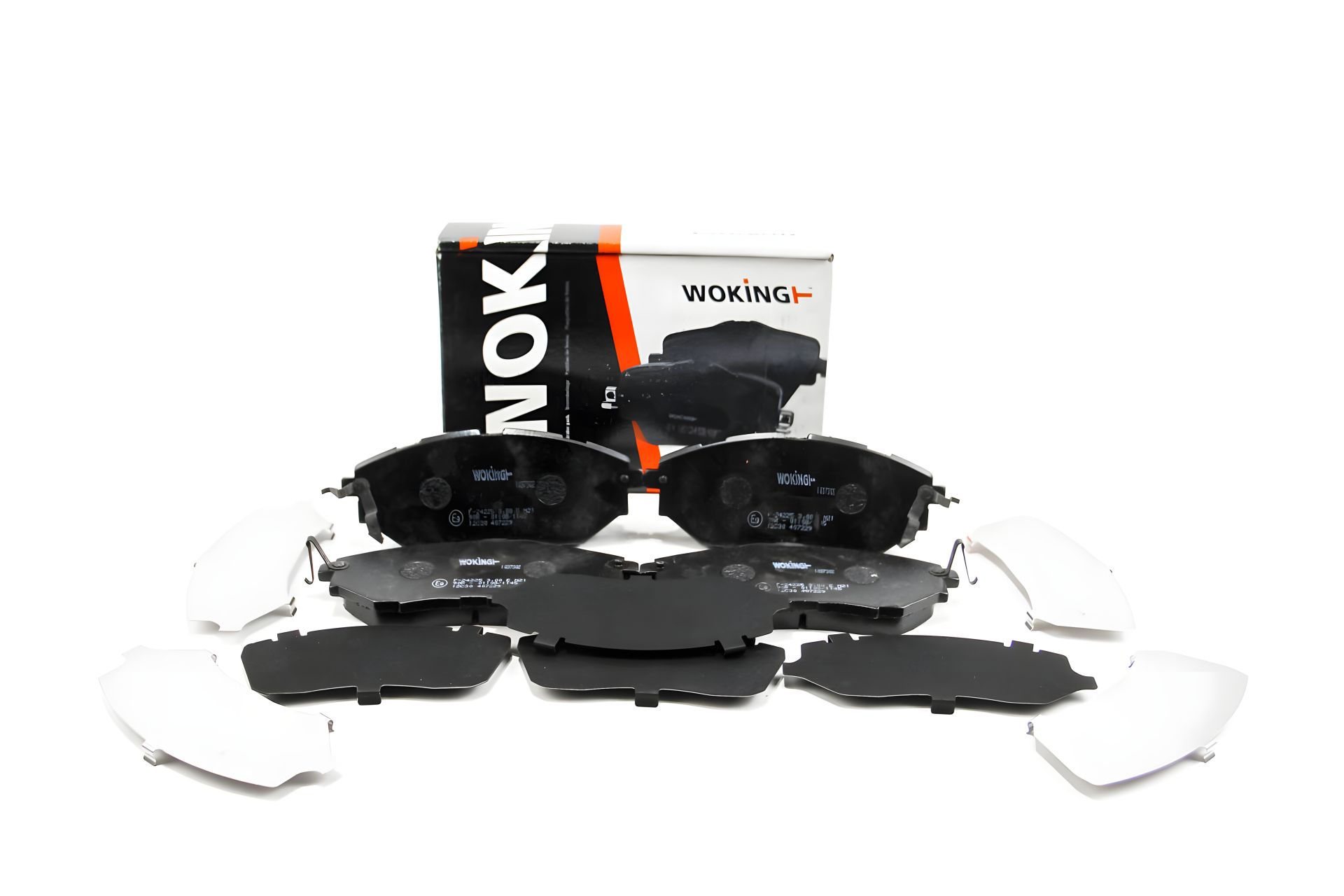 Передні гальмівні колодки Subaru Legacy IV/Outback 03- (akebono), WOKING (P1037302) Передні гальмівні колодки Subaru Legacy IV/Outback 03- (akebono), WOKING (P1037302)