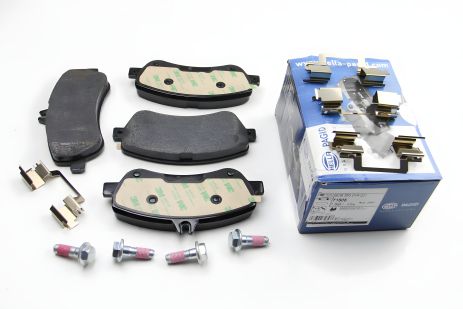 Передні гальмівні колодки DB GLK-Klasse (X204) GLK 320 CDI 4-Matic 08-, HELLA PAGID (8DB355014221)