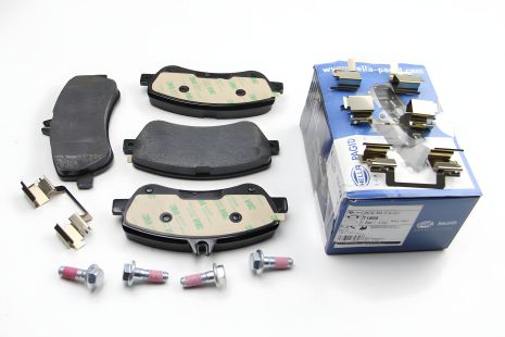 Комплект тормозных колодок передних для DB GLK-Klasse (X204) GLK 320 CDI 4-Matic 08-, HELLA PAGID (8DB355014221)