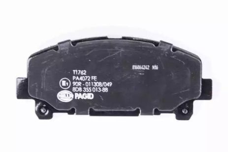 Колодки передние тормозные Honda Accord VIII 08-(akebono), HELLA PAGID (8DB355013881)