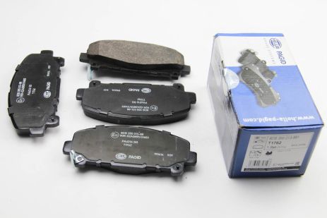 Колодки передні гальмівні Honda Accord VIII 08- (akebono), HELLA PAGID (8DB355013881)