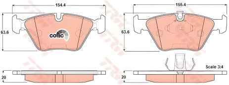 Тормозные колодки для BMW 325i/330d Touring/330i/330i Cabrio/330i Coupe/520d/520d Touring/520i Тормозные колодки для BMW 325i/330d Touring/330i/330i Cabrio/330i Coupe/520d/520d Touring/520i