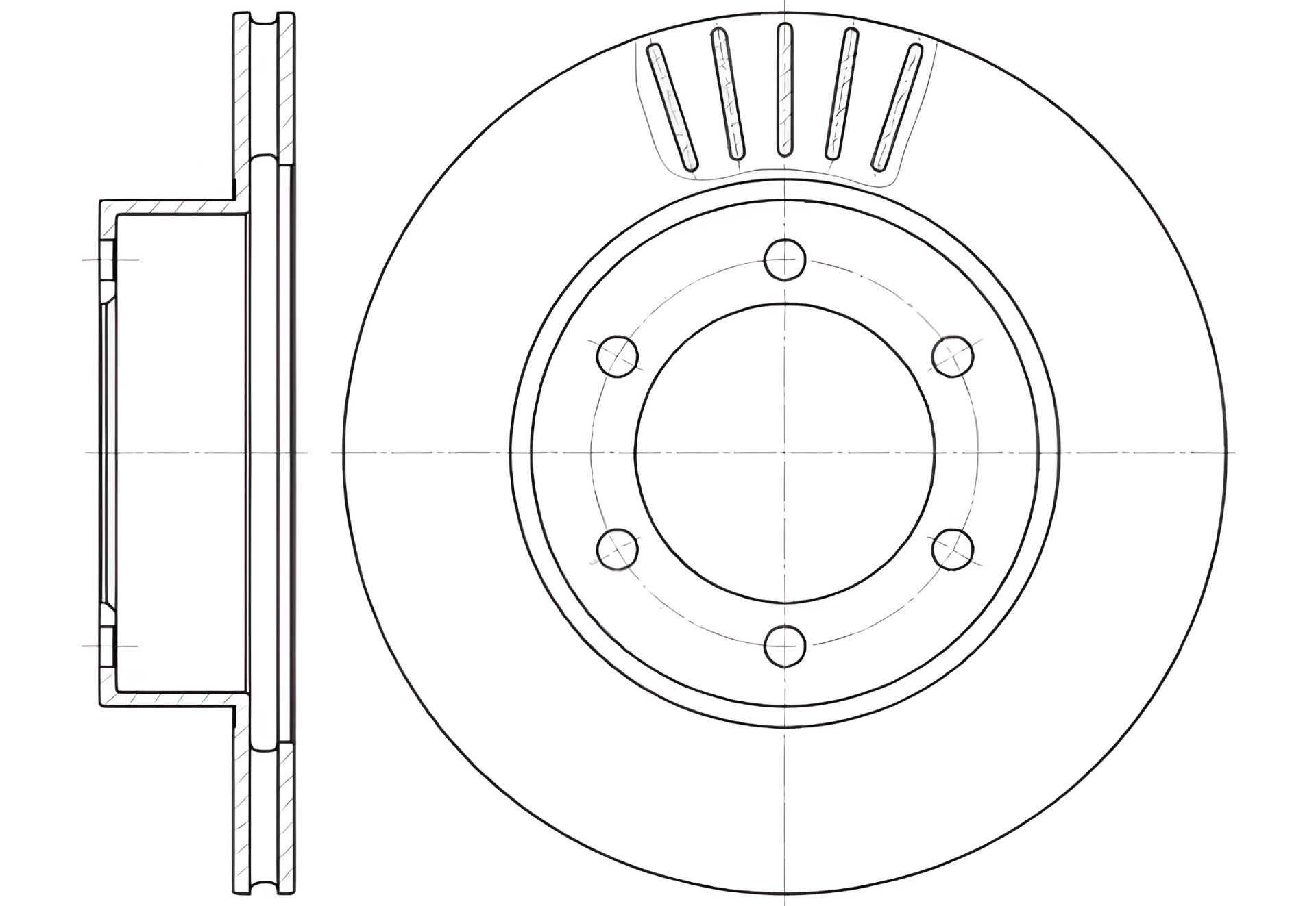 Передній гальмівний диск 4 RUNNER III /LAND CRUISER 90 2.7-3.4 95-02, WOKING (D656210) Передній гальмівний диск 4 RUNNER III /LAND CRUISER 90 2.7-3.4 95-02, WOKING (D656210)