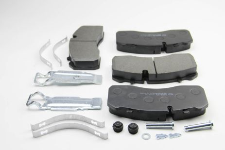 Передні гальмівні колодки Iveco/MAN/MB, Bremsi (BP7284)