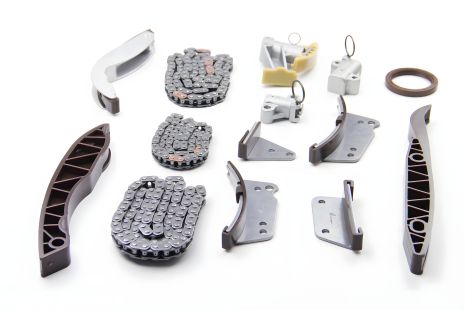 Комплект приводных цепей ГРМ (без шестерней) Kia Sorento 2.5CRDi 02-10, BGA (TC2700K)