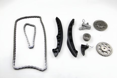 Цепь привода ГРМ (к-кт) Golf V 1.4/1.6 FSI/Passat/Octavia 1.6 FSI 03-(с шестернями), BGA (TC2005FK)