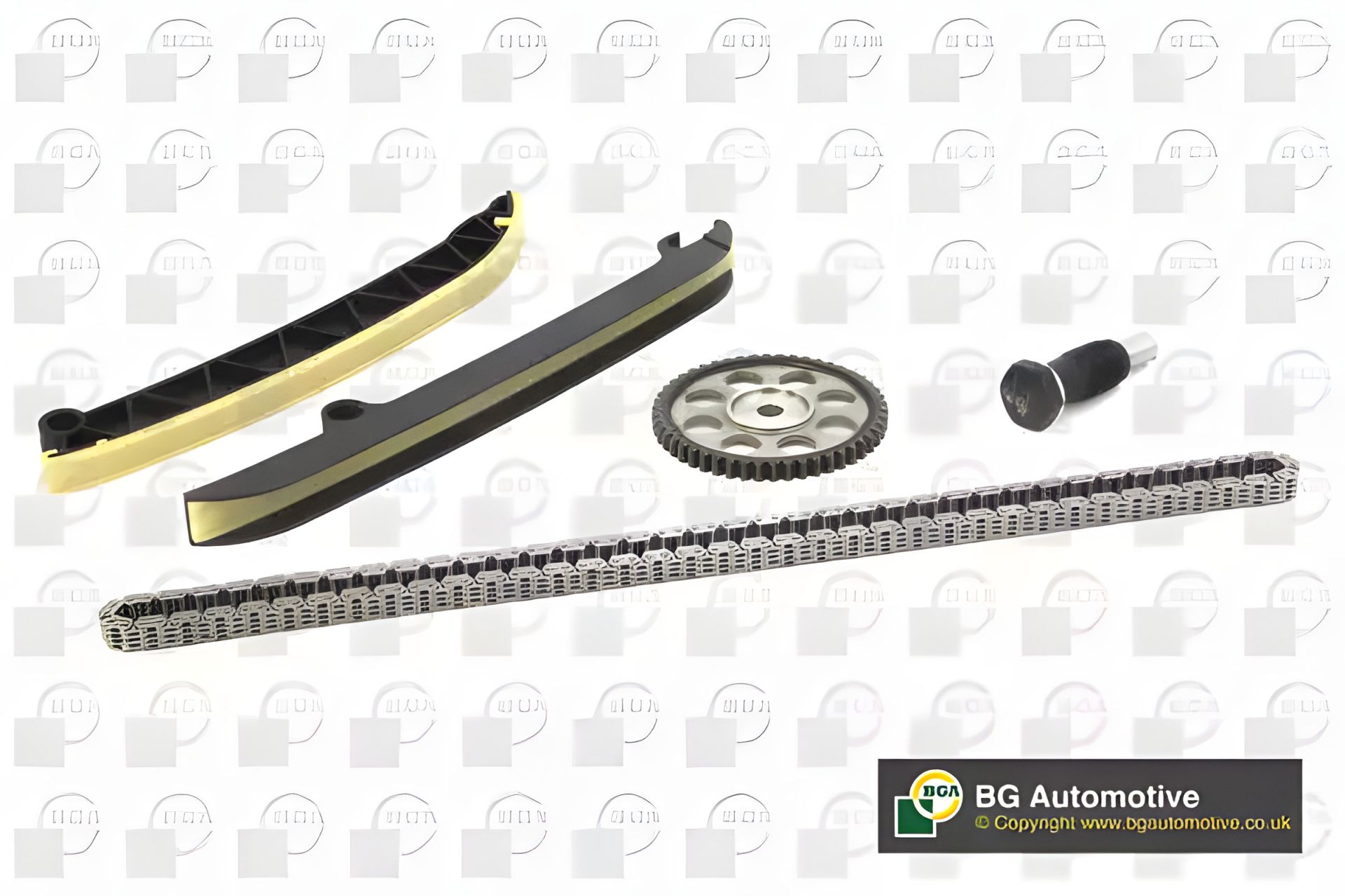 Ланцюг ГРМ приводу (к-кт) Caddy III/Golf VI/Fabia/Octavia 1.2 TSI 12- з шестернями, BGA (TC9601FK) Ланцюг ГРМ приводу (к-кт) Caddy III/Golf VI/Fabia/Octavia 1.2 TSI 12- з шестернями, BGA (TC9601FK)