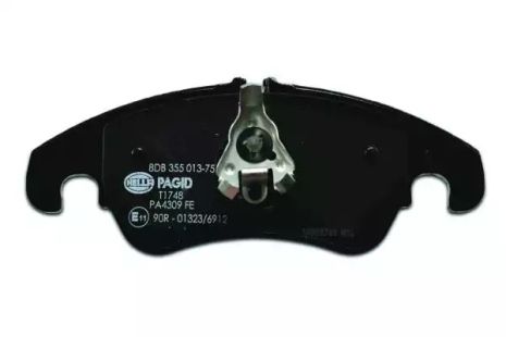 Колодки передні гальмівні, vag 4gd698151c HELLA PAGID (8DB355013751)