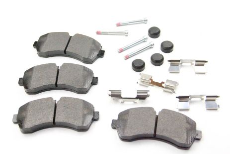 Колодки передние тормозные Sprinter/Crafter 06- (спарка), HELLA PAGID (8DB355005531) Колодки передние тормозные Sprinter/Crafter 06- (спарка), HELLA PAGID (8DB355005531)