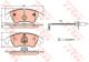 AUDI A4 1,8; 2,0; 2,0TD; 3,2 F 07, TRW дискові гальмівні колодки (GDB1768) AUDI A4 1,8; 2,0; 2,0TD; 3,2 F 07, TRW дискові гальмівні колодки (GDB1768)