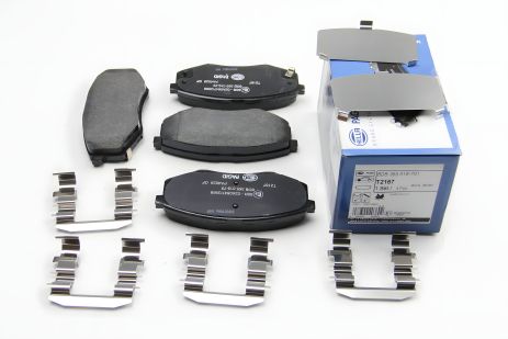 Тормозные передние колодки Hyundai ix20/ix35 10- /Kia Sportage (SL) 10- (Mando), HELLA PAGID 8DB355