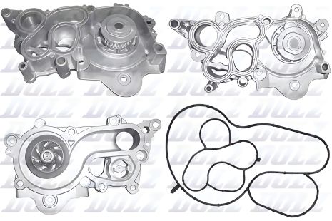 Водяной насос для AUDI A3, SKODA FABIA, VW POLO, DOLZ (A237)