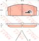Дисковые тормозные колодки MAZDA 6/6 Estate/Wagon/Atenza, TRW (GDB3311)