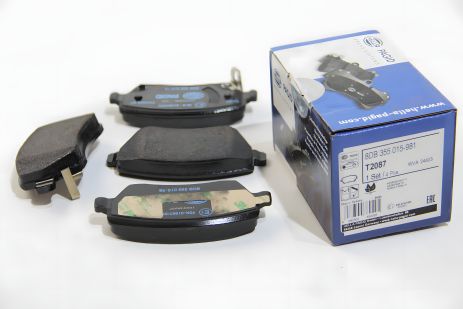 Колодки передние тормозные Nissan Micra IV, Note (05.10-) - HELLA PAGID 8DB355015981