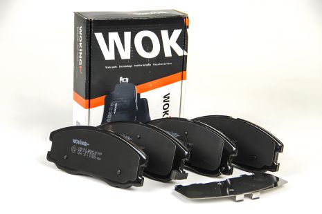 Передні гальмівні колодки Captiva (akebono), Woking (P1361312) Передні гальмівні колодки Captiva (akebono), Woking (P1361312)