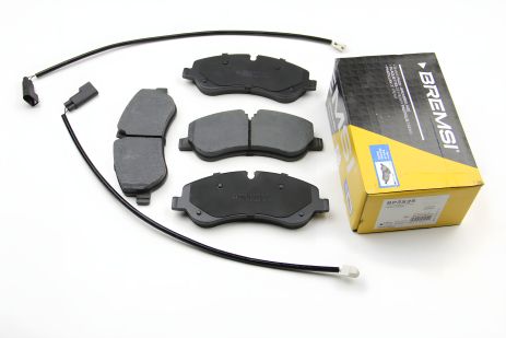 Передні гальмівні колодки Transit (V348) 12- (RWD), Bremsi (BP3525)