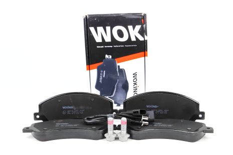 Передние тормозные колодки для Transit (V347) 06- (RWD), WOKING (P1350302) Передние тормозные колодки для Transit (V347) 06- (RWD), WOKING (P1350302)
