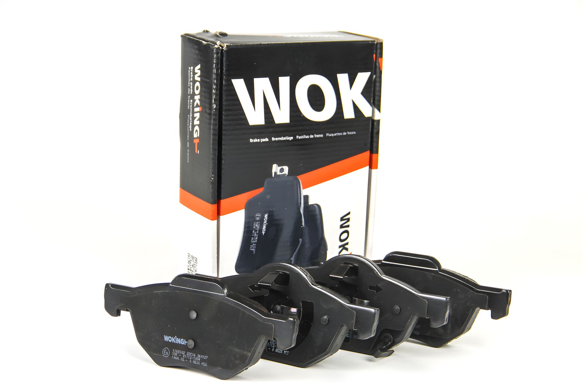 Передні гальмівні колодки Honda Accord 03-08/CR-V 01-06 (akebono), WOKING (P1168302) Передні гальмівні колодки Honda Accord 03-08/CR-V 01-06 (akebono), WOKING (P1168302)