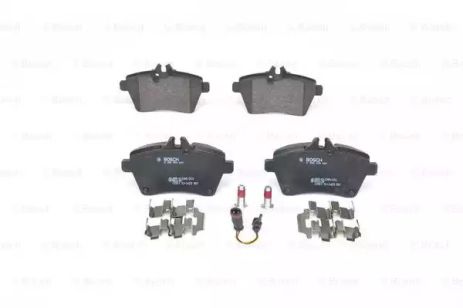 Передние тормозные колодки для MERCEDES A-CLASS (W169) BOSCH (0986494087) Передние тормозные колодки для MERCEDES A-CLASS (W169) BOSCH (0986494087)