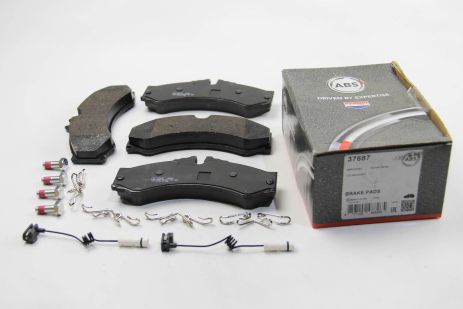 Sprinter/LT 96-06 (Spark)/Vario 2.9td, ABS (37687) Гальмівні прокладки