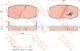 Дисковые тормозные колодки HYUNDAI i30, KIA CEE'D передн. , TRW (GDB3450)