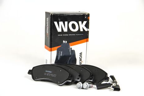 Передние тормозные колодки для Transit (V347) от 06- (FWD), WOKING (P1351302)