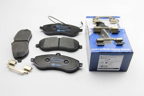 Передні гальма Scudo/Expert 07-, Hella Pagid (8DB355013411)