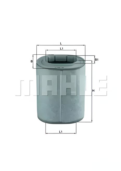 Фільтр повітря Range Rover III 4.4i 02-05, MAHLE/KNECHT (LX1460)