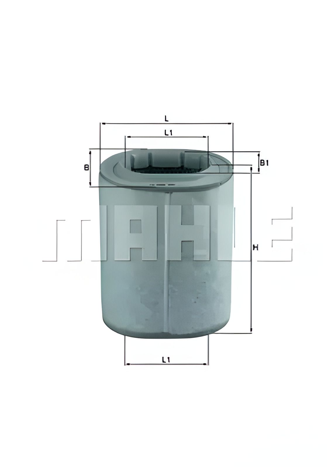 Фільтр повітря Range Rover III 4.4i 02-05, MAHLE/KNECHT (LX1460) Фільтр повітря Range Rover III 4.4i 02-05, MAHLE/KNECHT (LX1460)