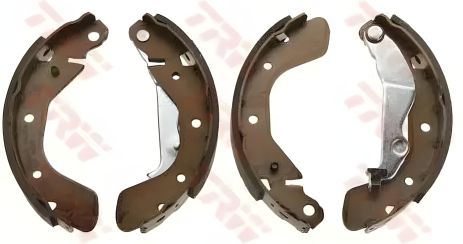 Колодки тормозные для барабанов CHEVROLET/DAEWOO Aveo/Lanos R, TRW (GS8760)
