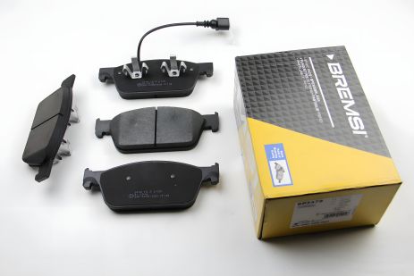 Торомозные передние T5 09-(R17) колодки, Bremsi (BP3478)