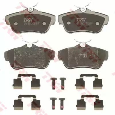 Колодки тормозные дисковые PEUGEOT/CITROEN/FIAT Jampy/Scudo/Expert R 07, TRW (GDB1740)