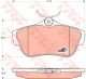 Тормозные дисковые колодки PEUGEOT/CITROEN/FIAT Jampy/Scudo/Expert R 07, TRW (GDB1740)